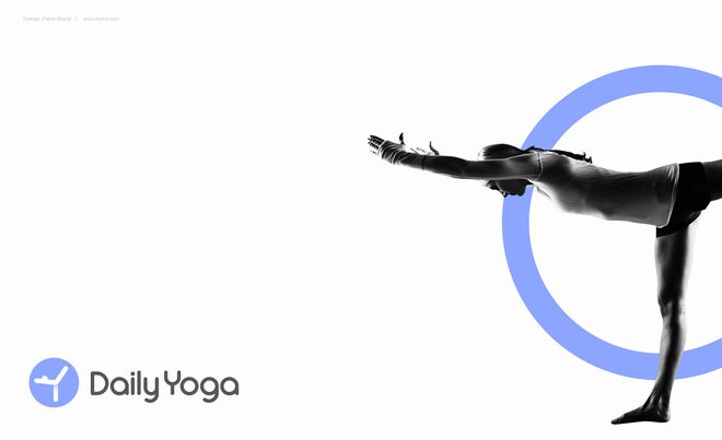 Daily yoga 每日瑜伽品牌设计(图2)